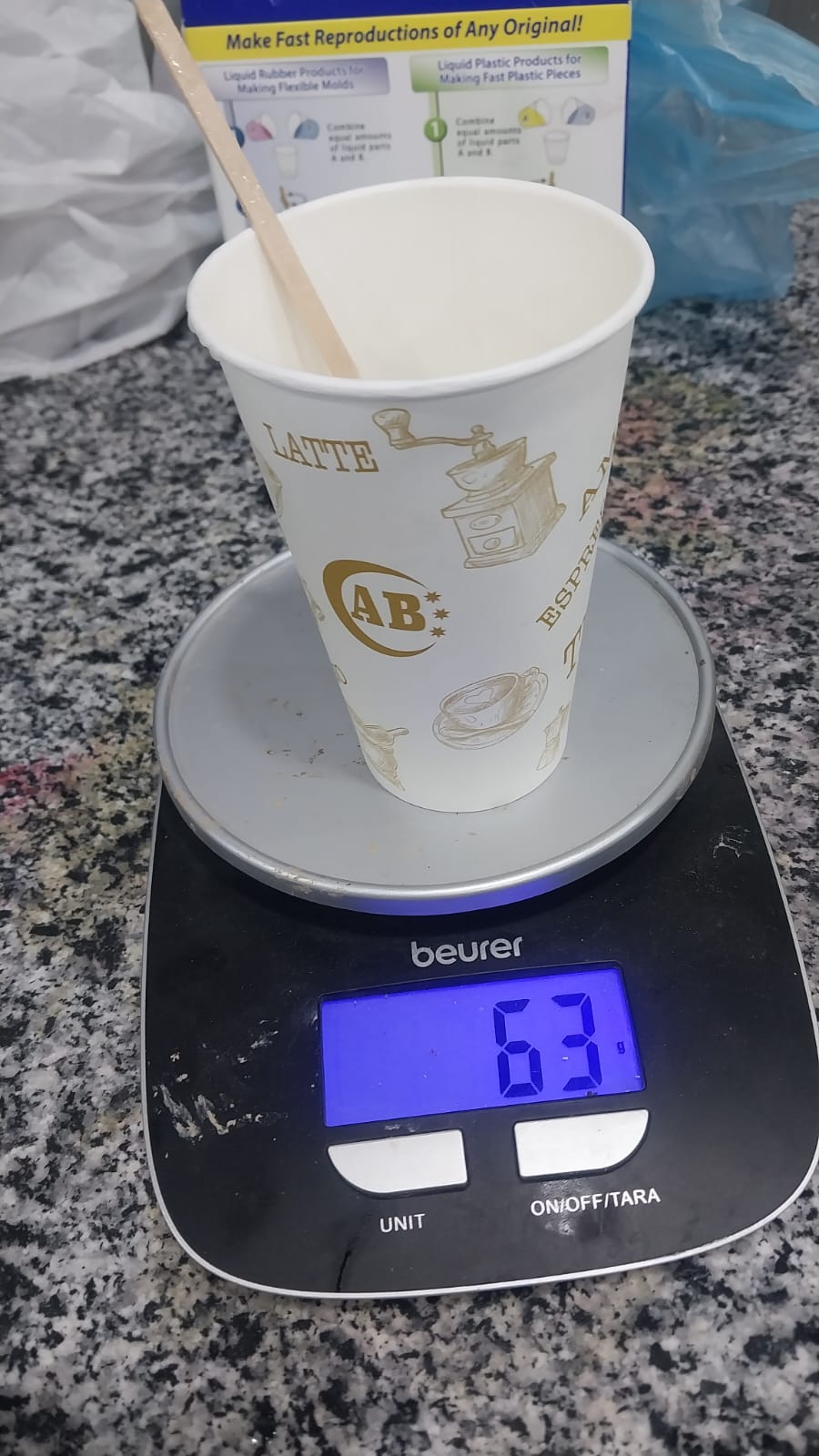 Mixing Silicone