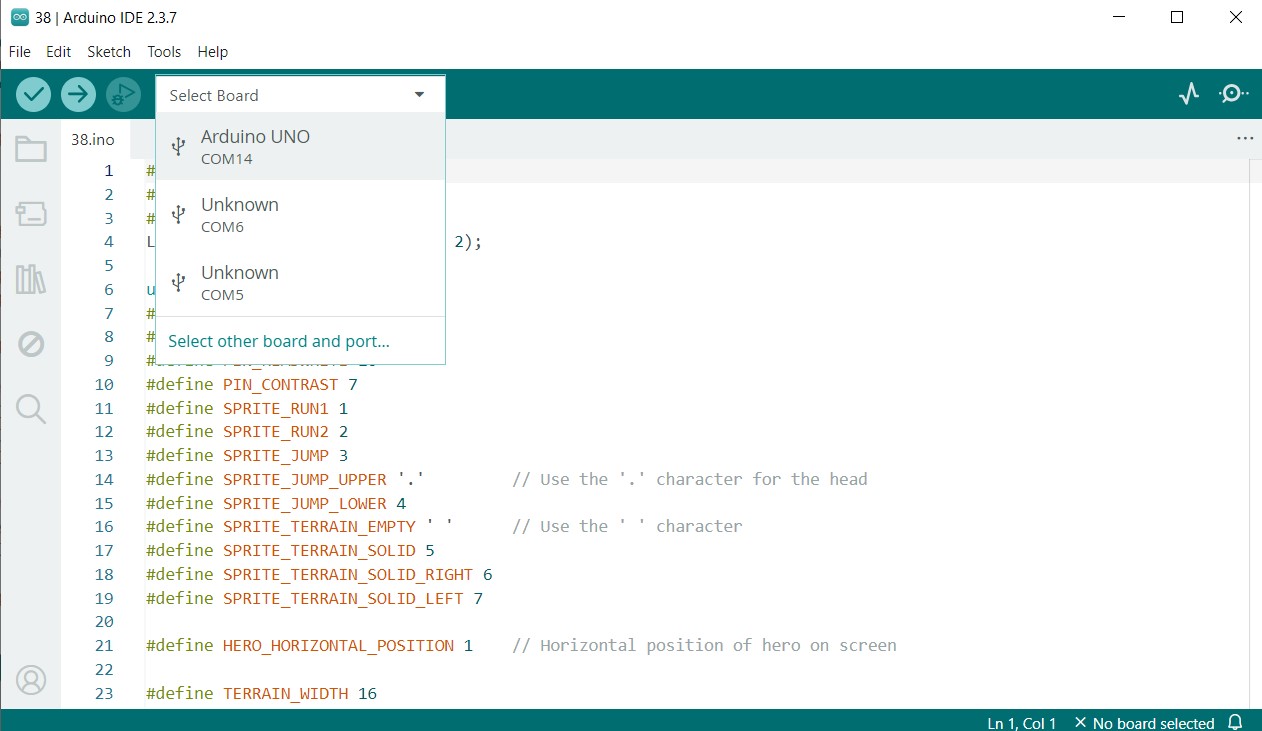 Arduino Upload