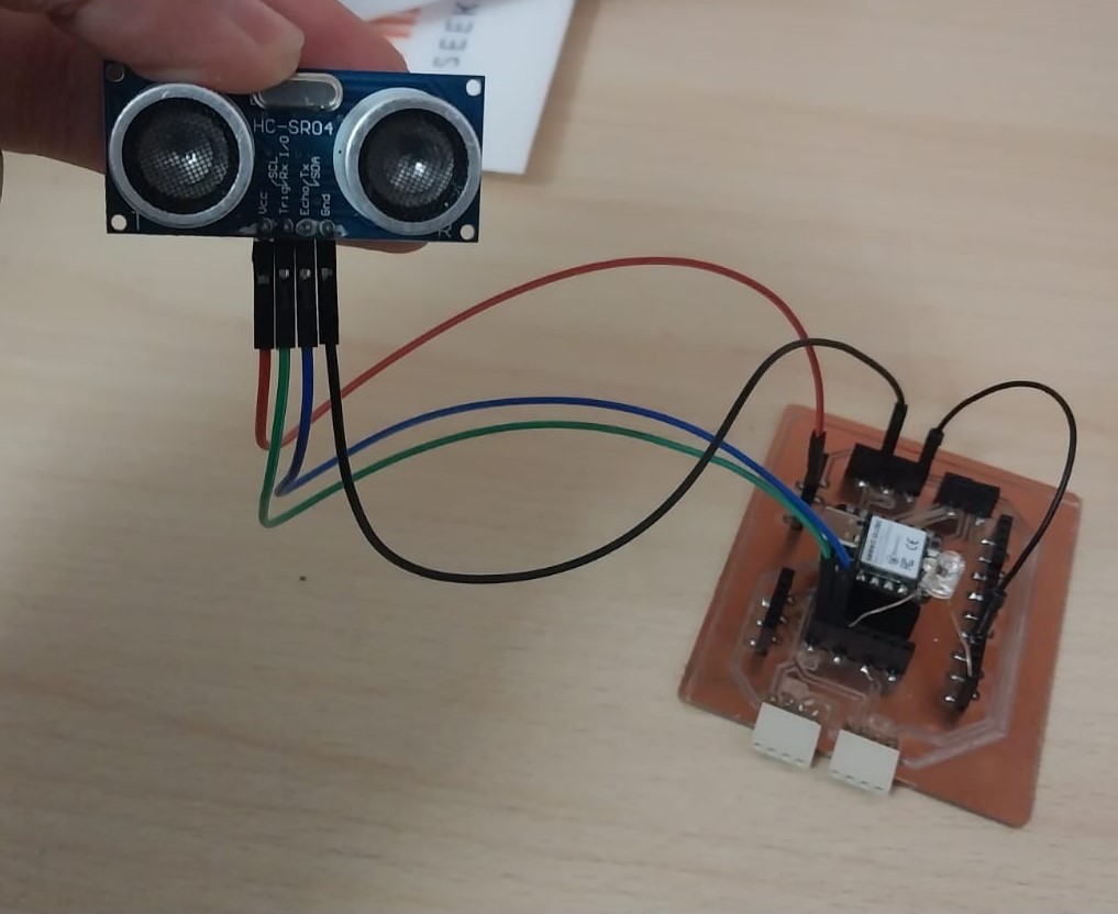 ultrasonic sensor connection