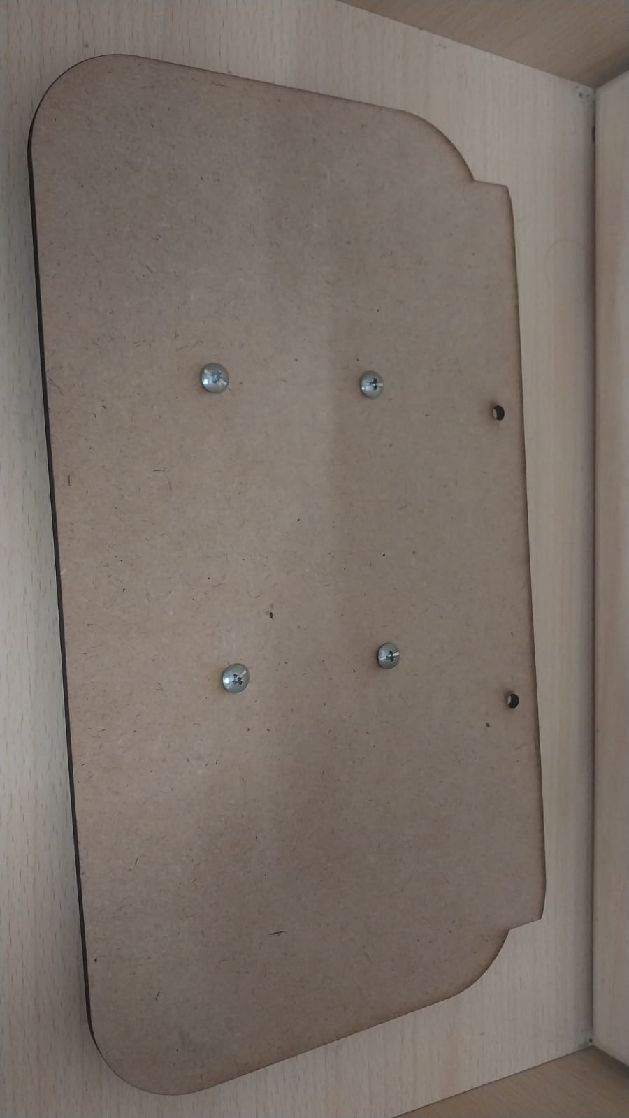 final laser cut part