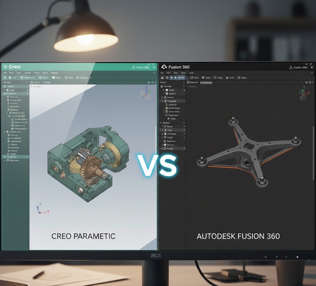 Creo vs Fusion 360 comparison table