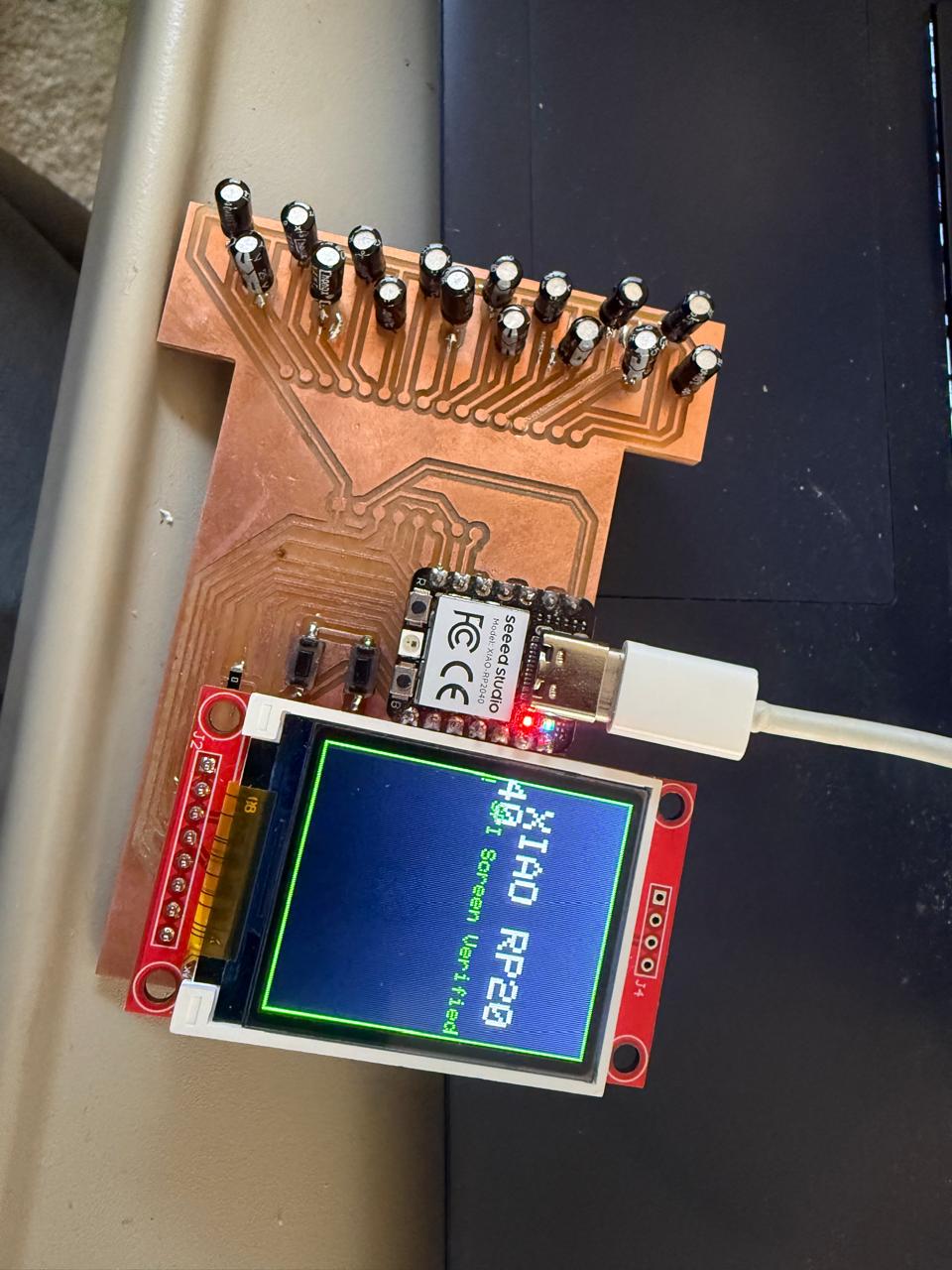 SPI TFT color screen - hardware display swap upgrade
