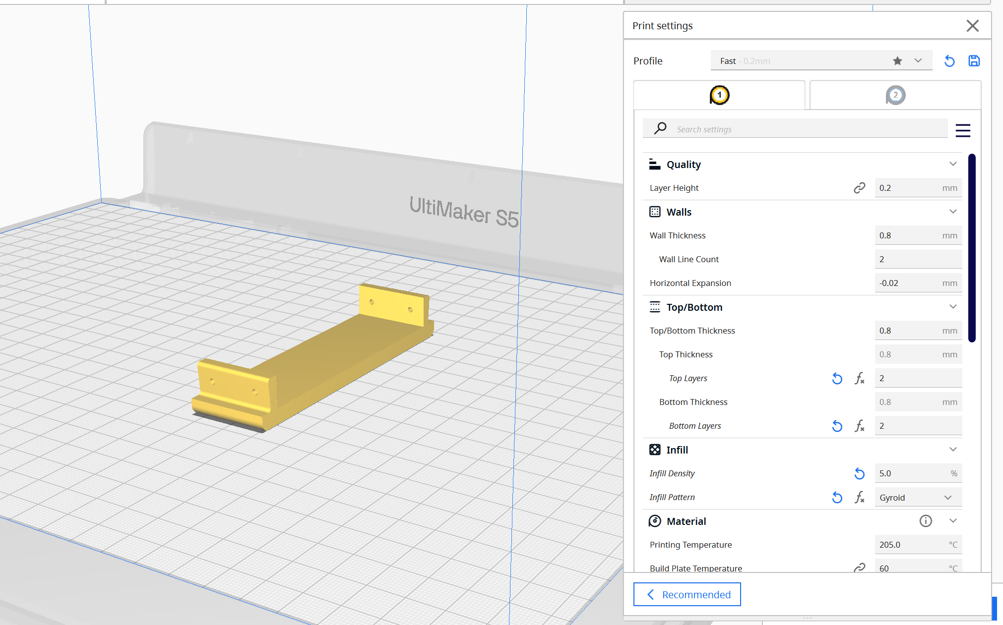 Testing Graph plots using potentiometer