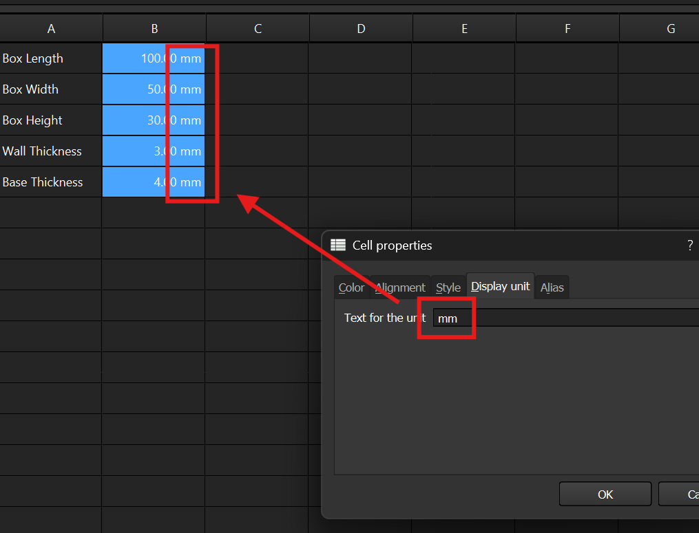 Defining Parameters