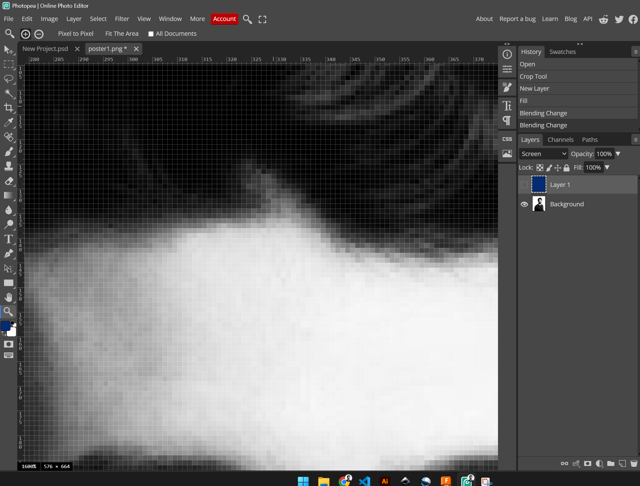 Pixels-black