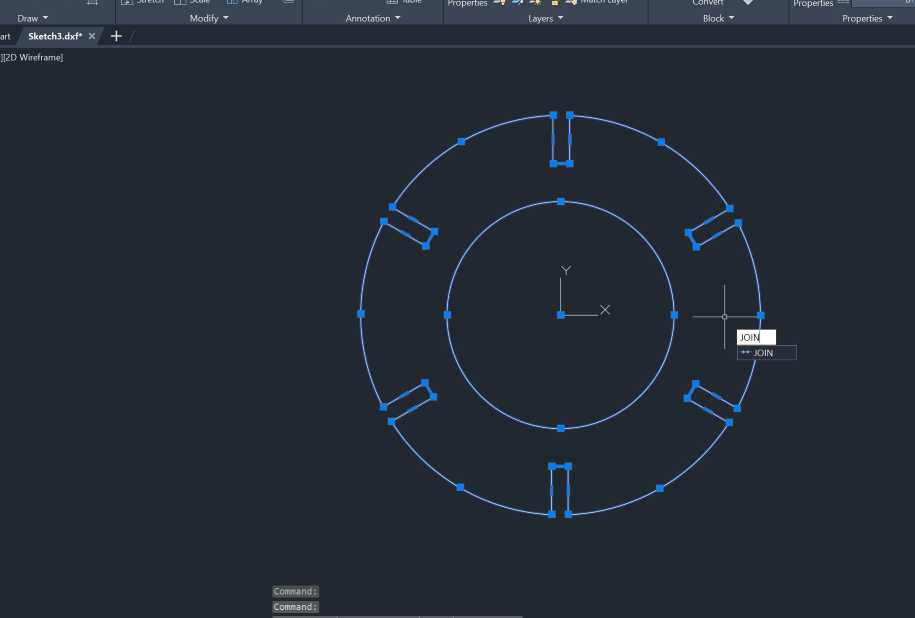 Pre-Processing the file using JOIN to ensure all paths are continuous