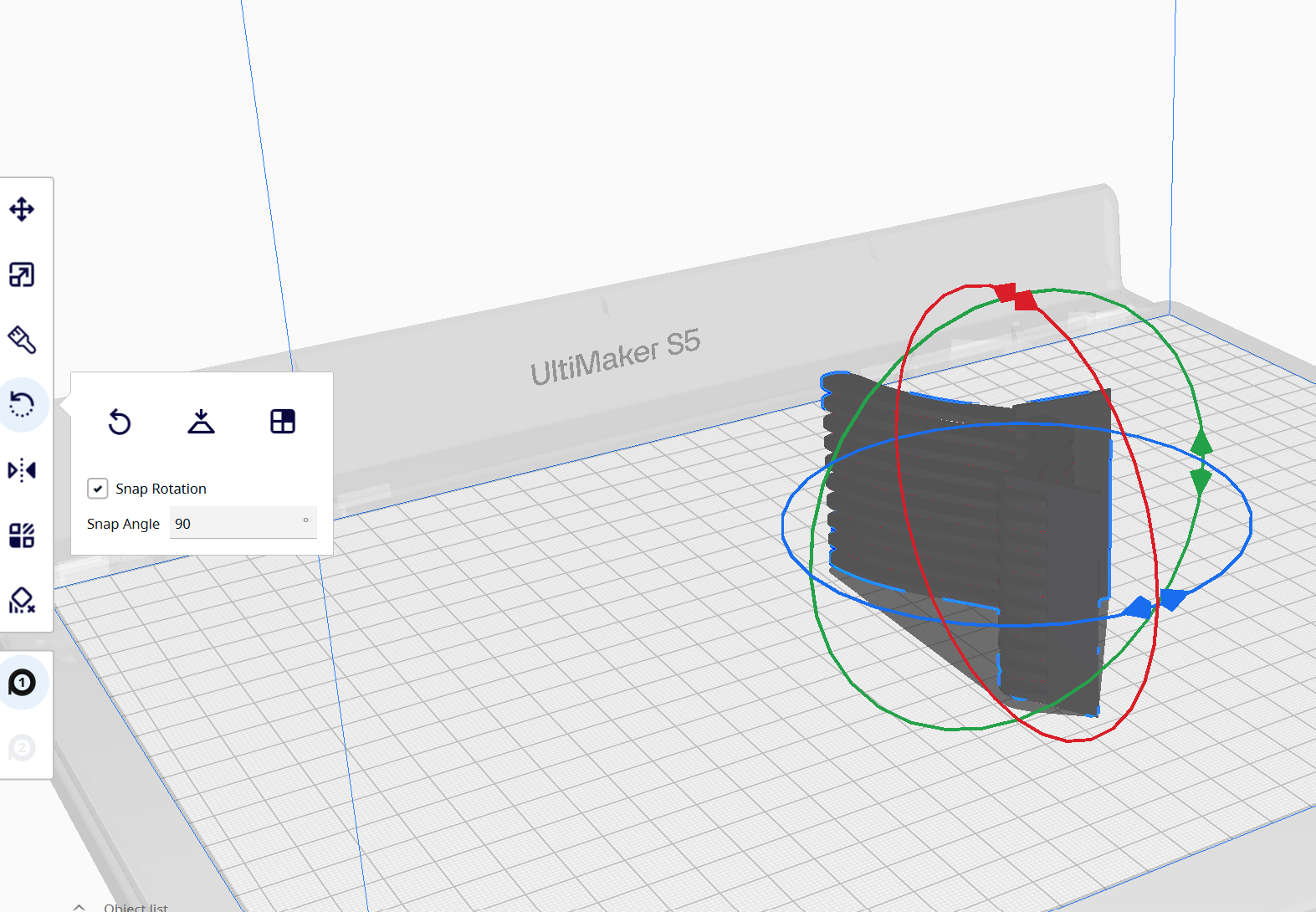 Lay Flat (mistake here that I didnt do supports)