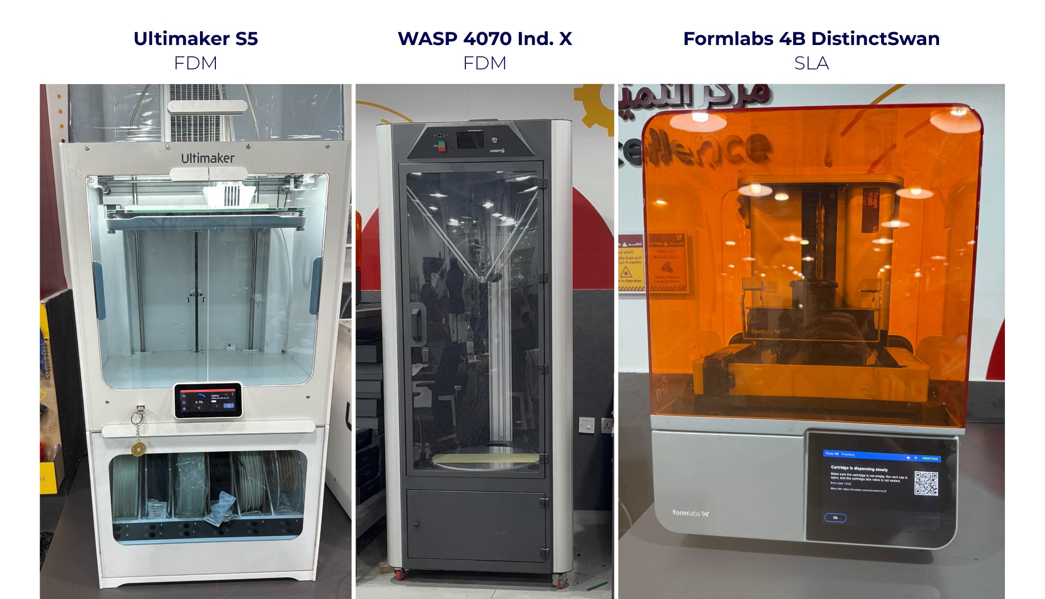 Lab Tour 3D Printers