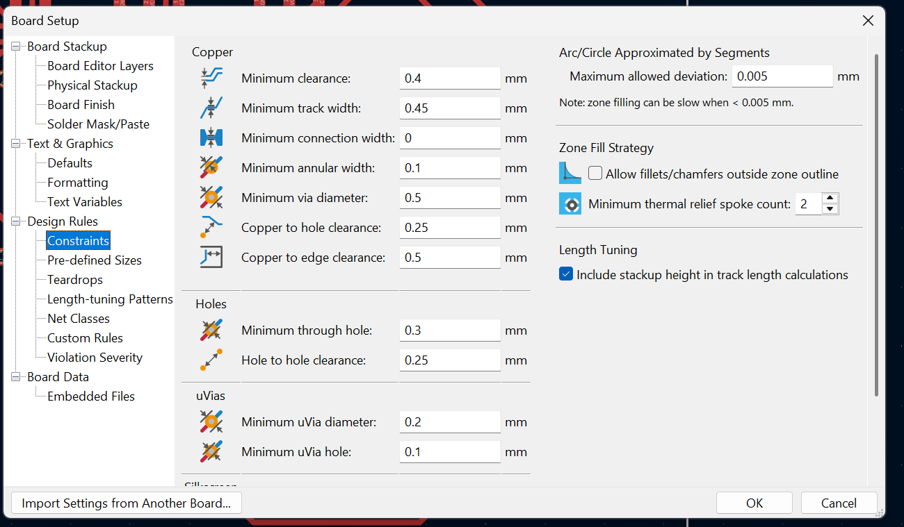 Applying Constraints