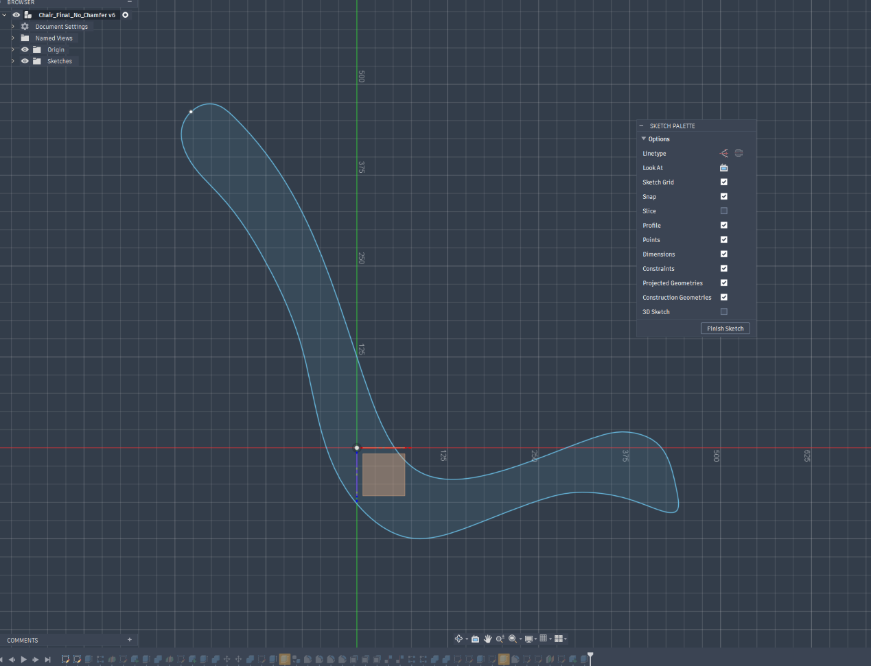 Importing the final sketch