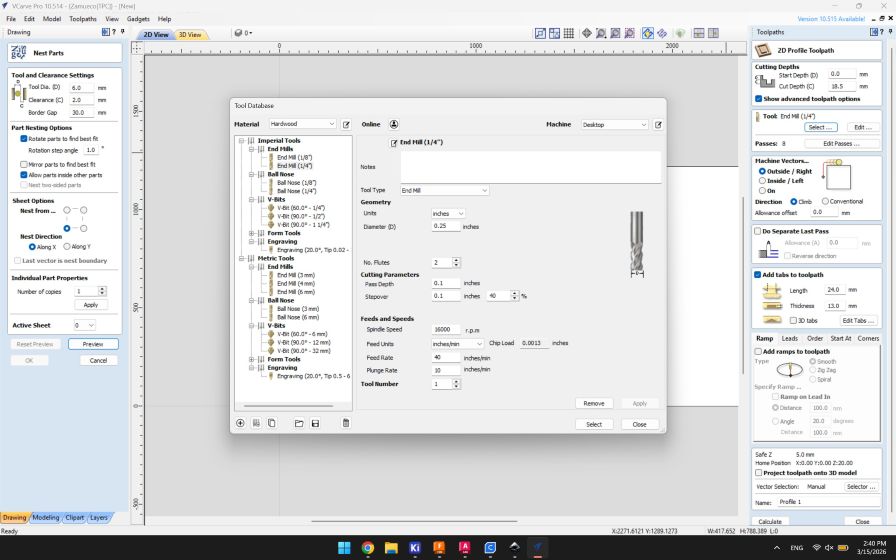 Footprint Properties