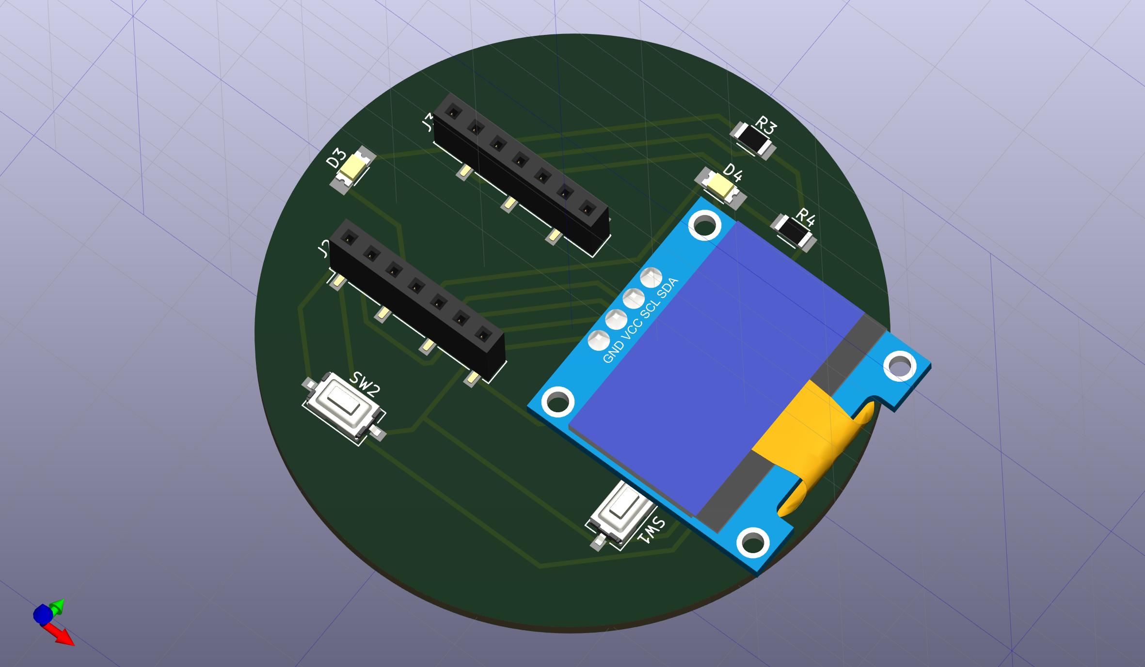 3D PCB Render