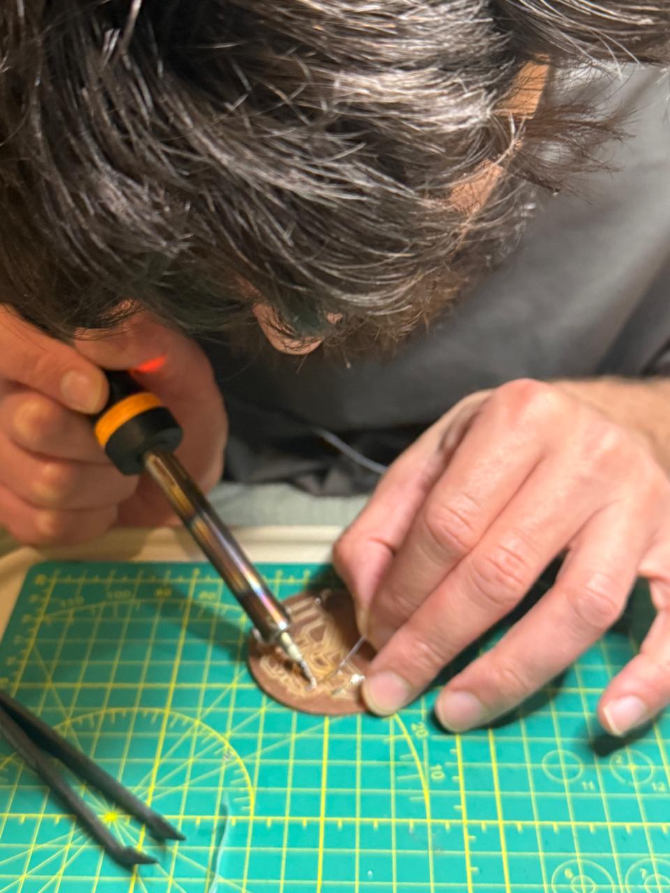 Soldering the PCB