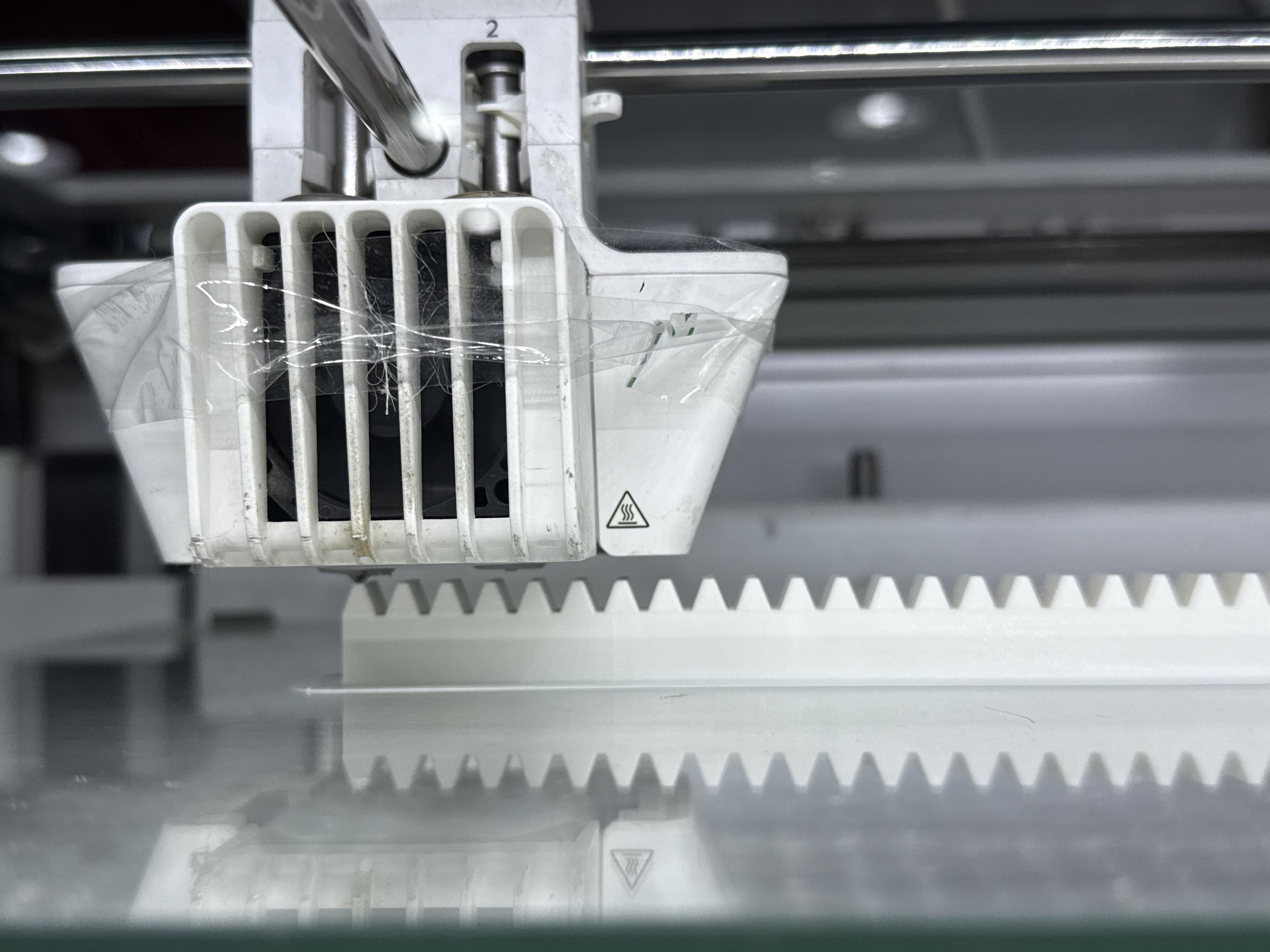 3D printing the racks