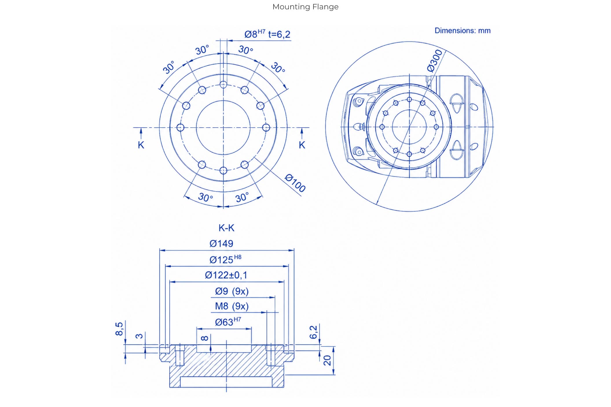 Mounting Flange