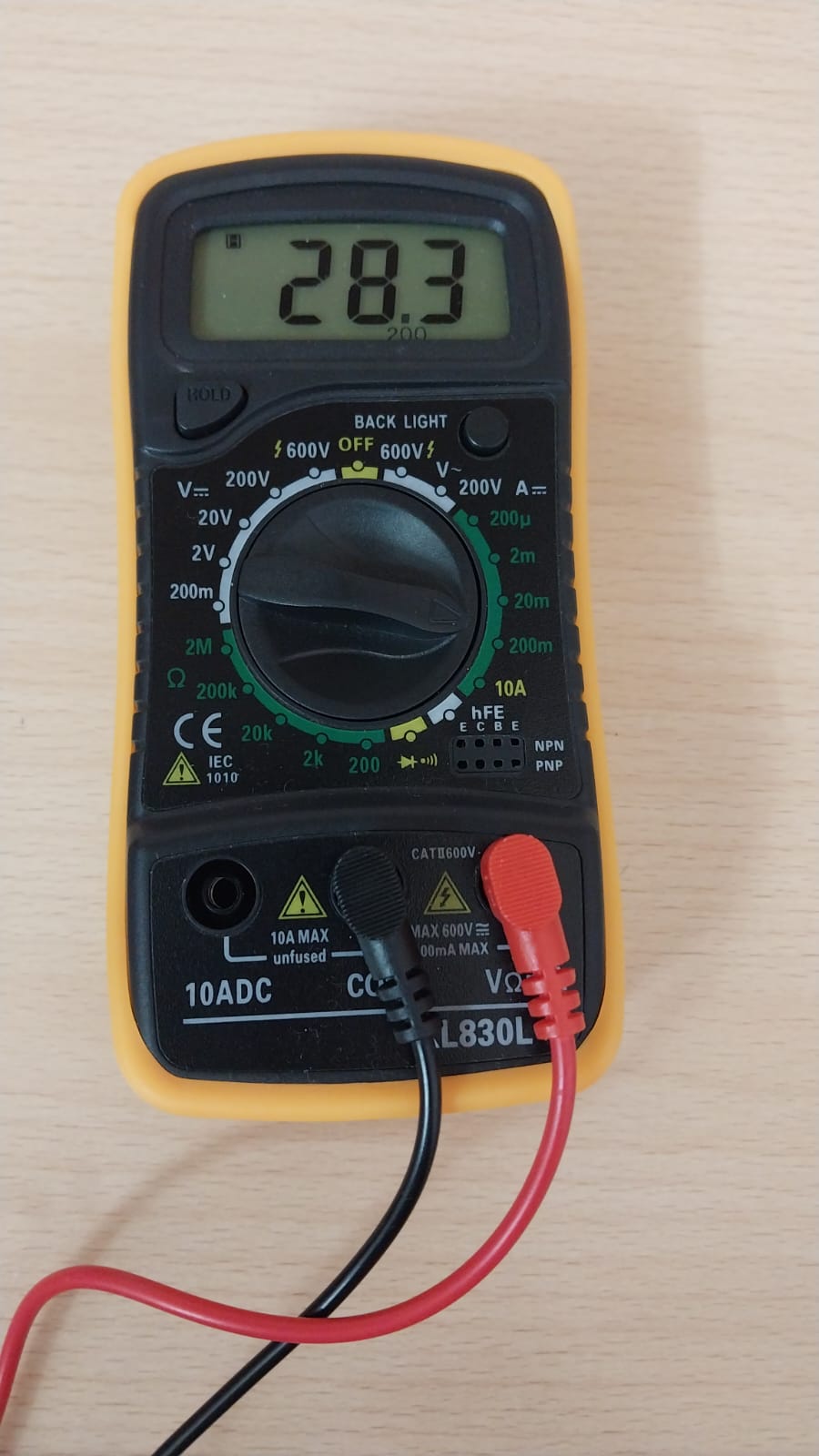 LCD Current Measurement