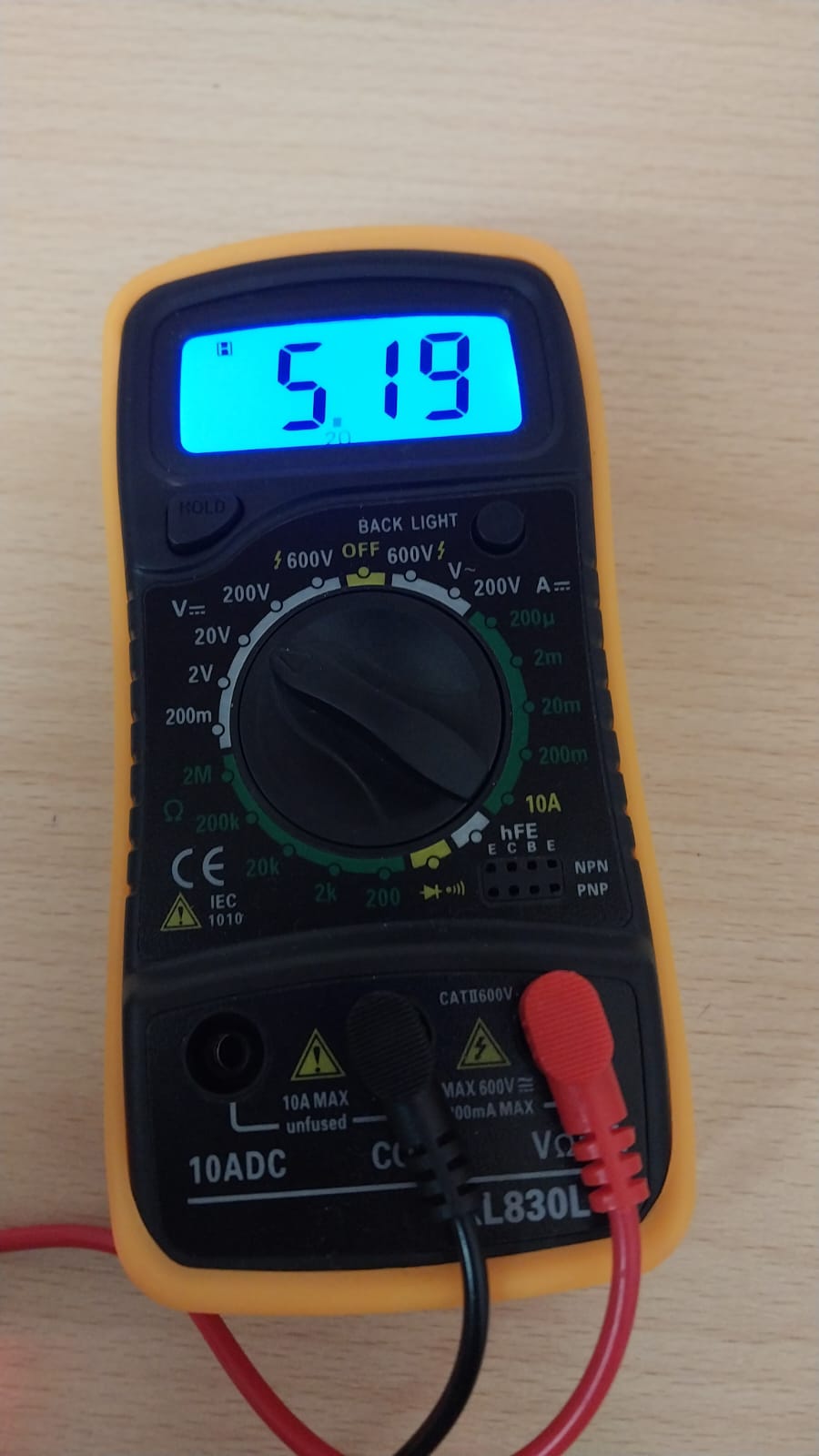 LCD Voltage Measurement