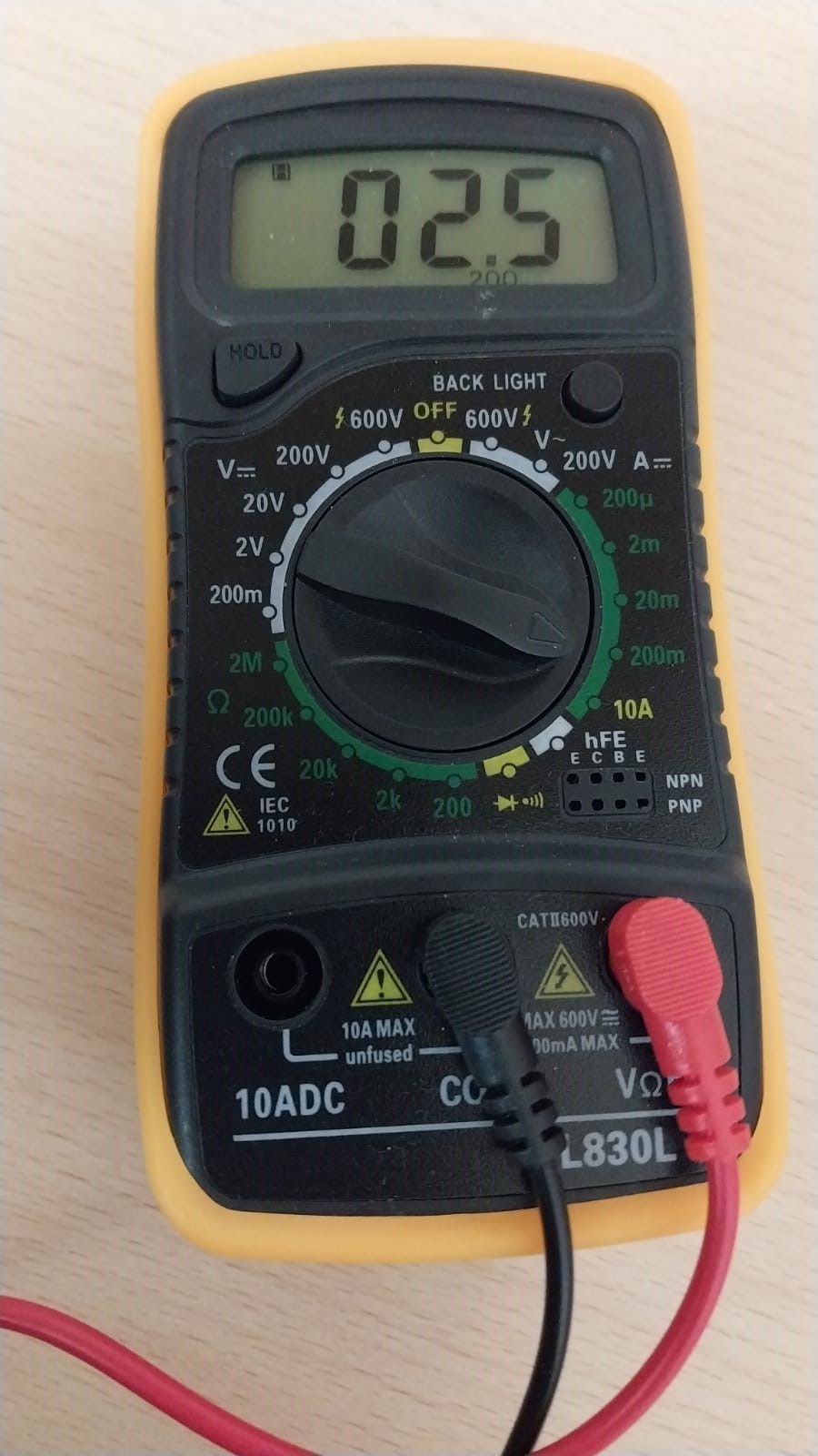 OLED Current Measurement