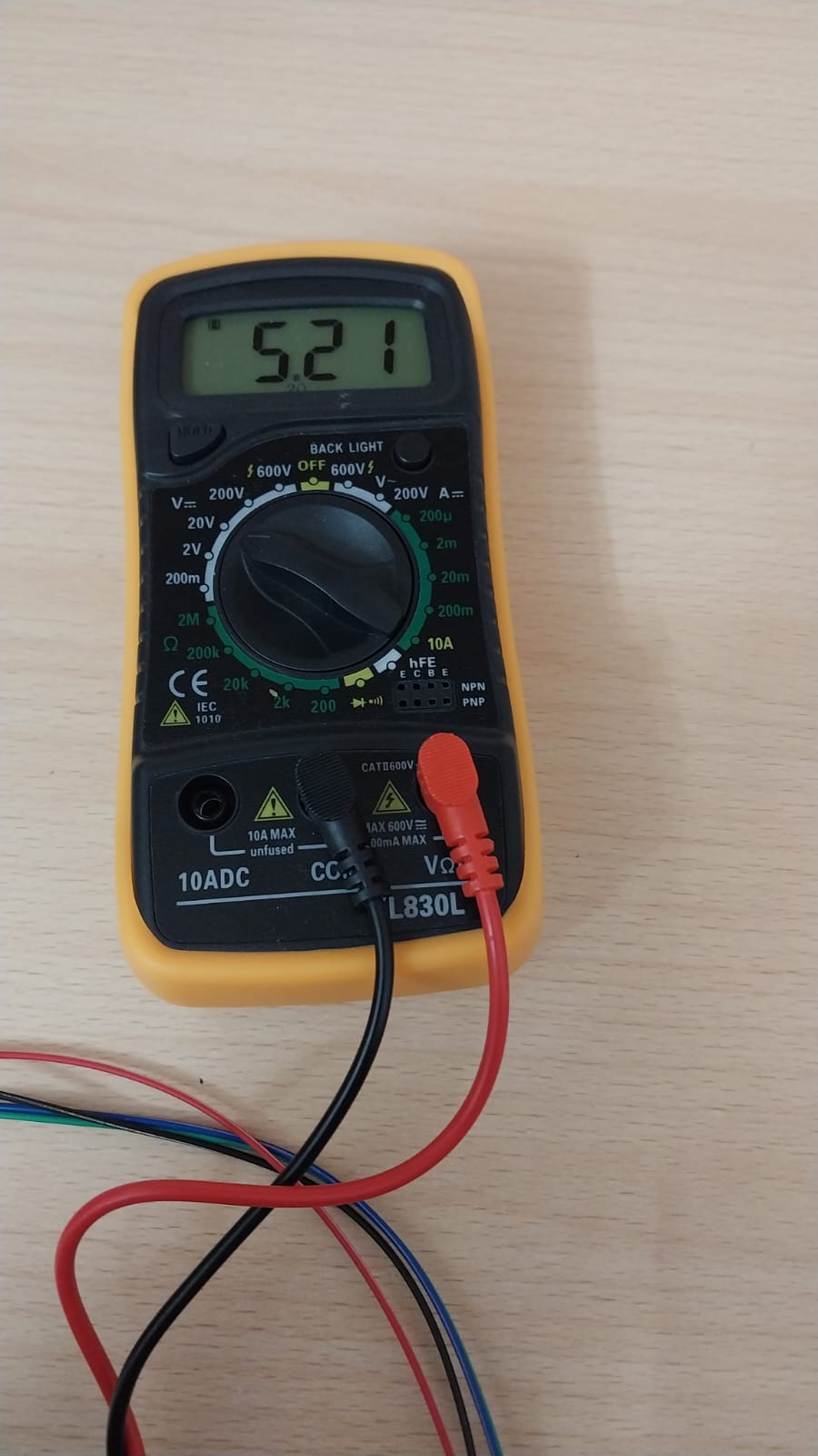 OLED Voltage Measurement