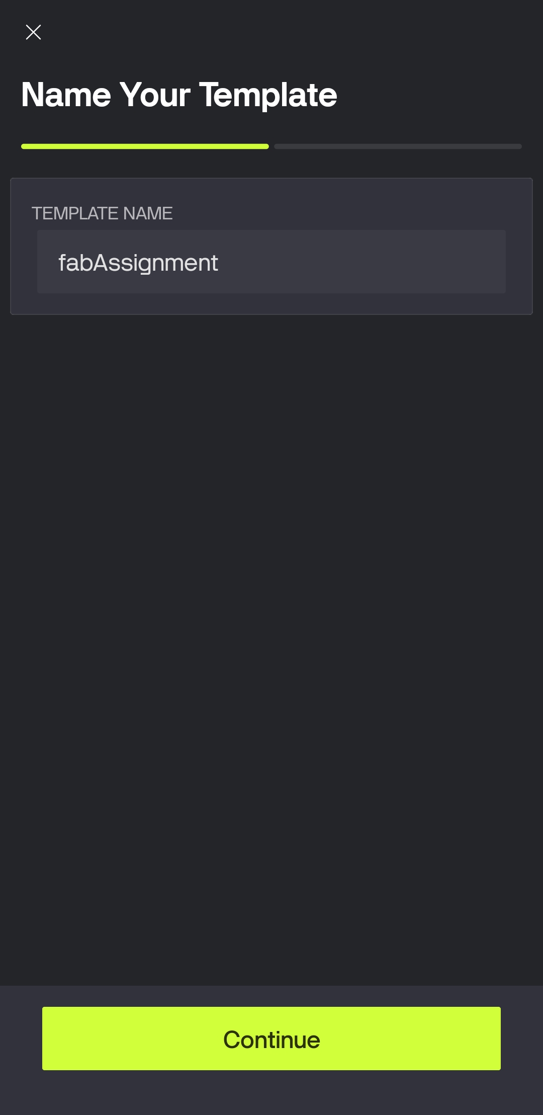 Blynk Template Creation