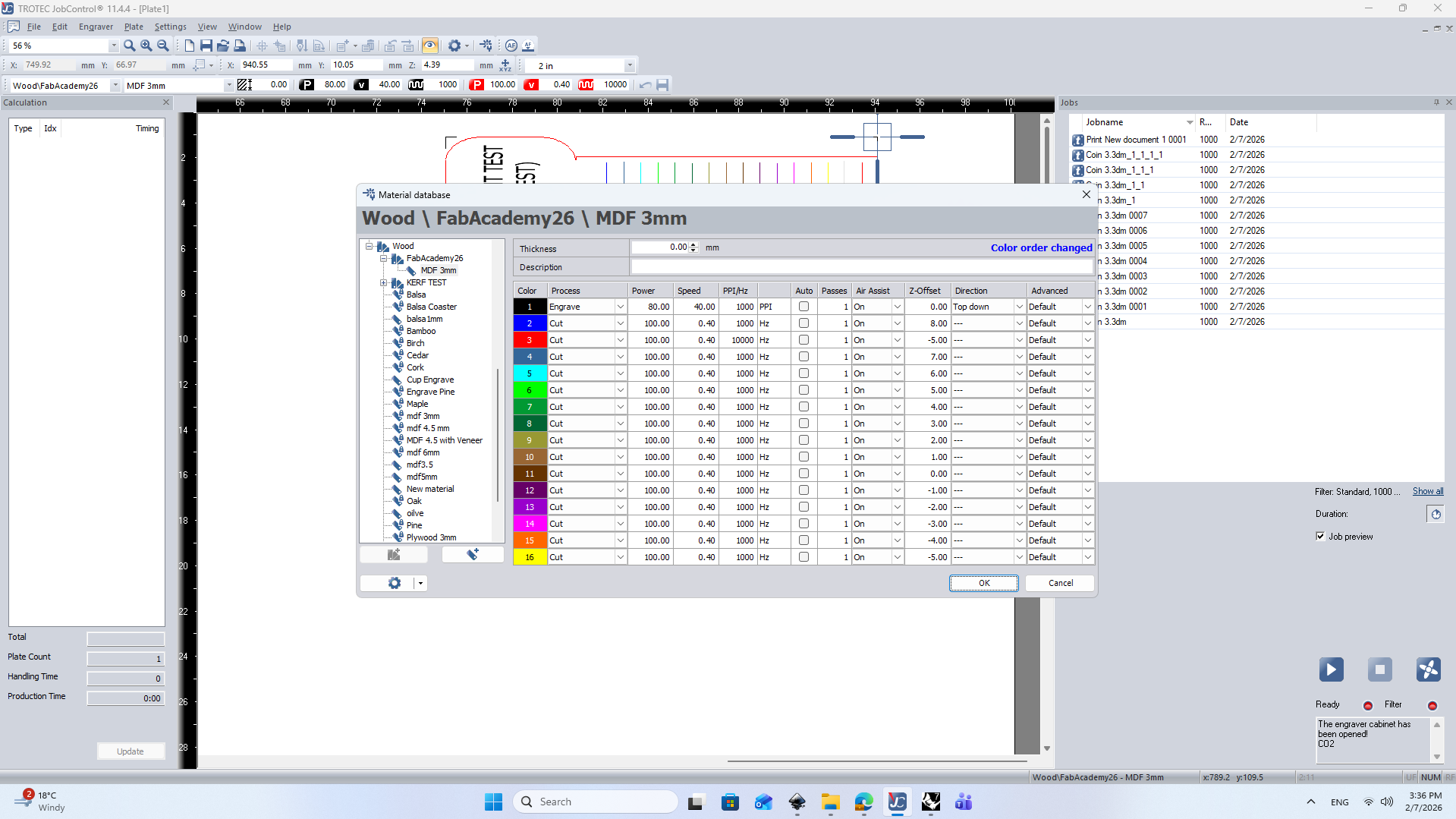 Focal Point Test JobControl