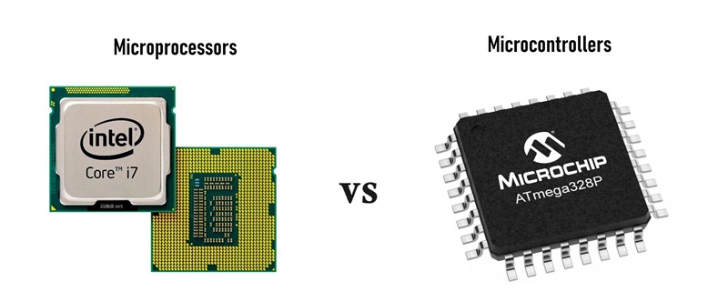 Microprocessor vs microcontroller