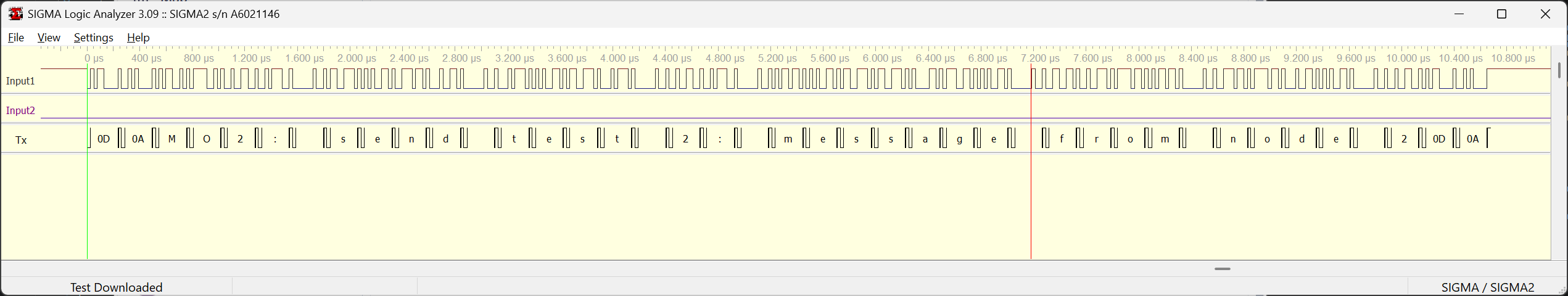 logic analyzer traces