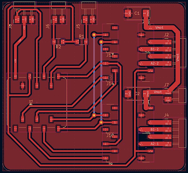 SMD PCB routing