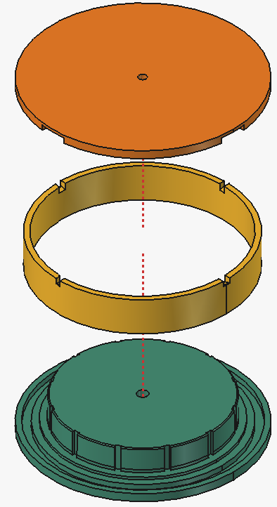 mold-exploded view