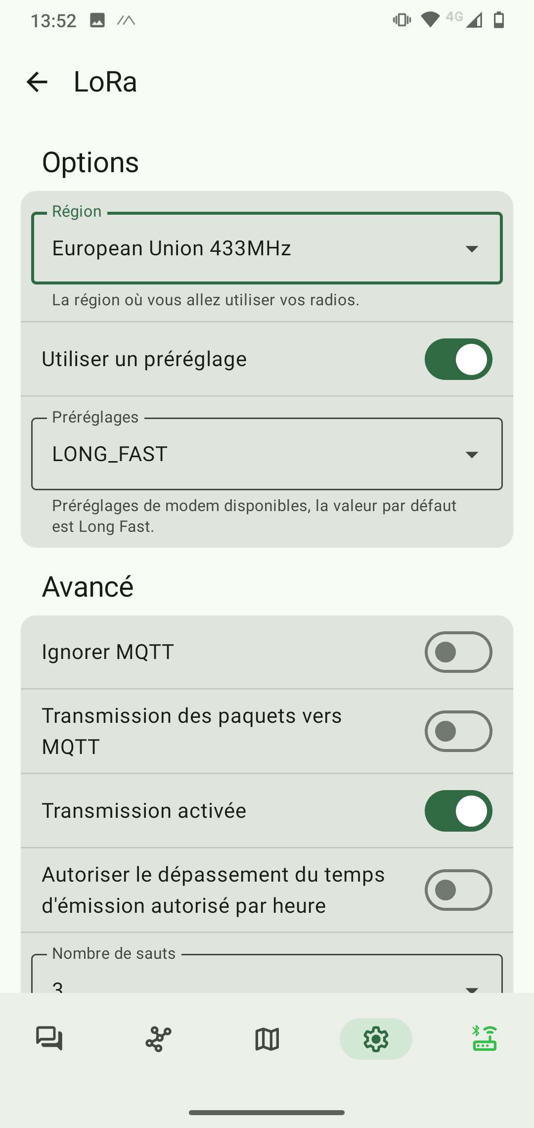 Android connection