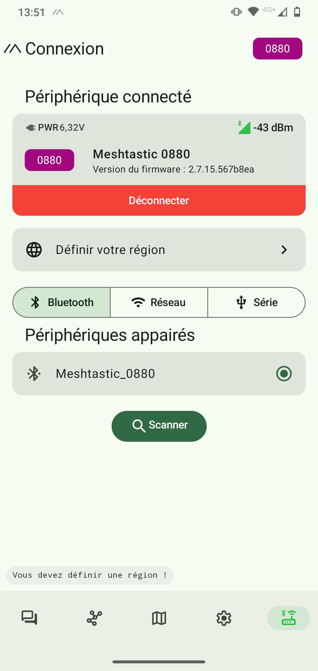 Android connection