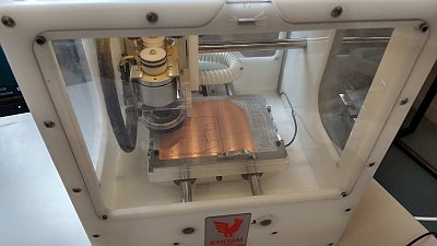 Engraving the PCB