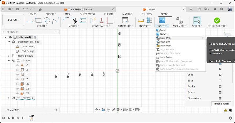 svg insert