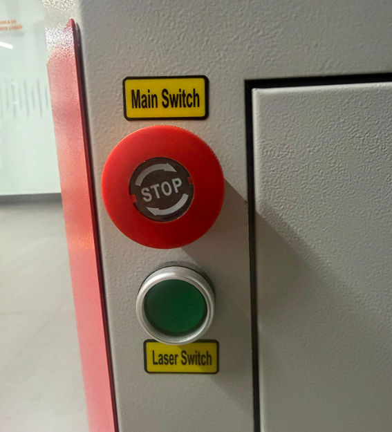 Main Switch and Laser Switch
