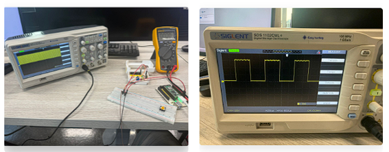 PWM 50% duty cycle