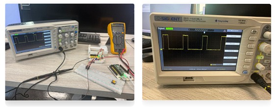 PWM 25% duty cycle