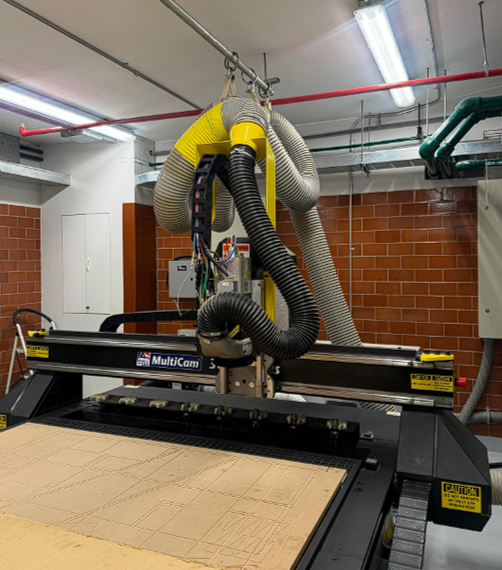 MultiCam 3000 CNC router full view