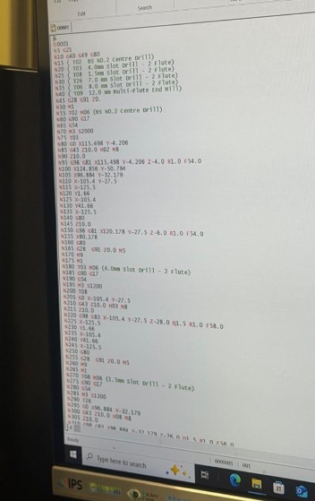 CAM software simulation