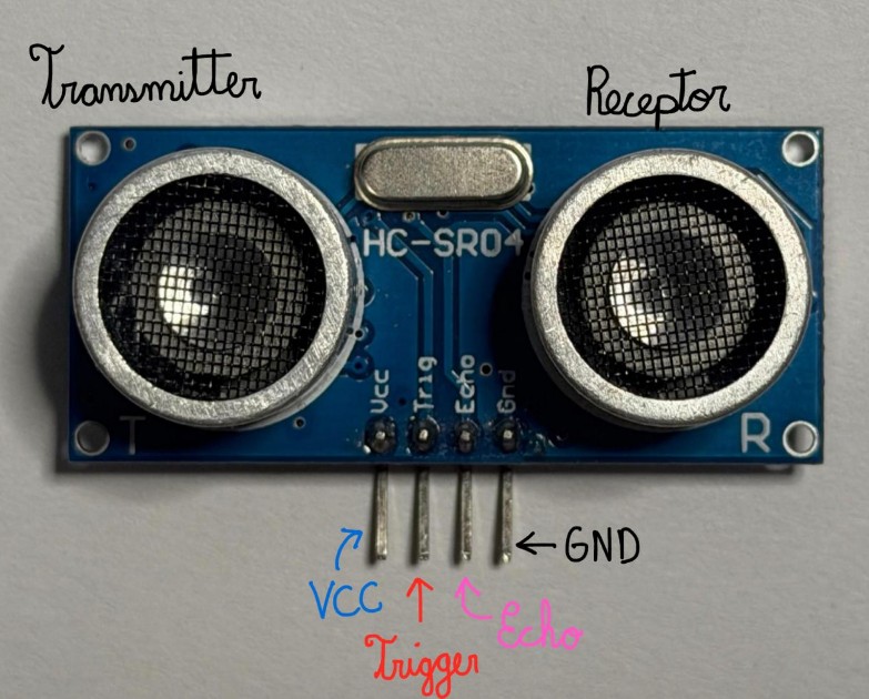Sensor components and measurement setup