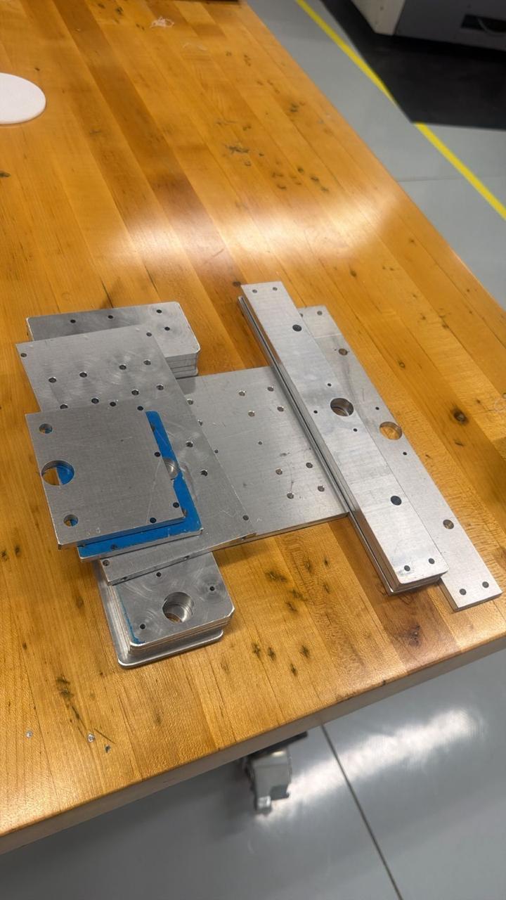 Cut metal structural parts