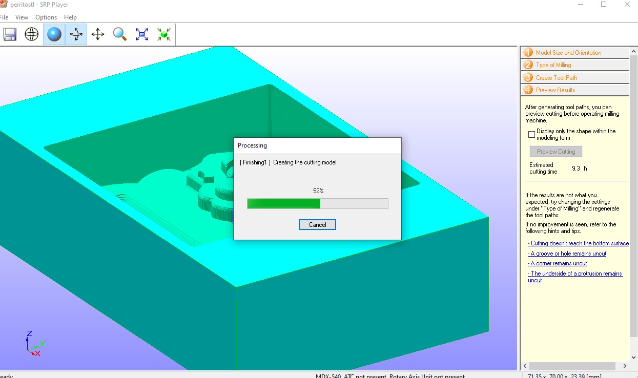Preview Results processing