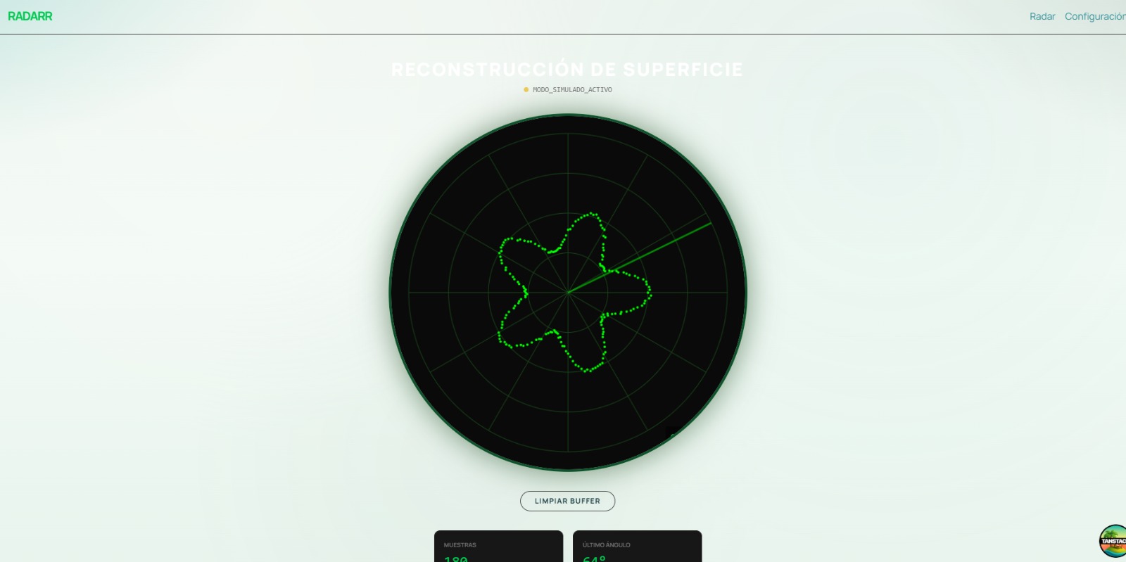 Radar Display Active