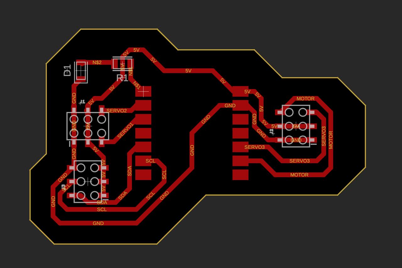 Gripper PCB – Fusion 360