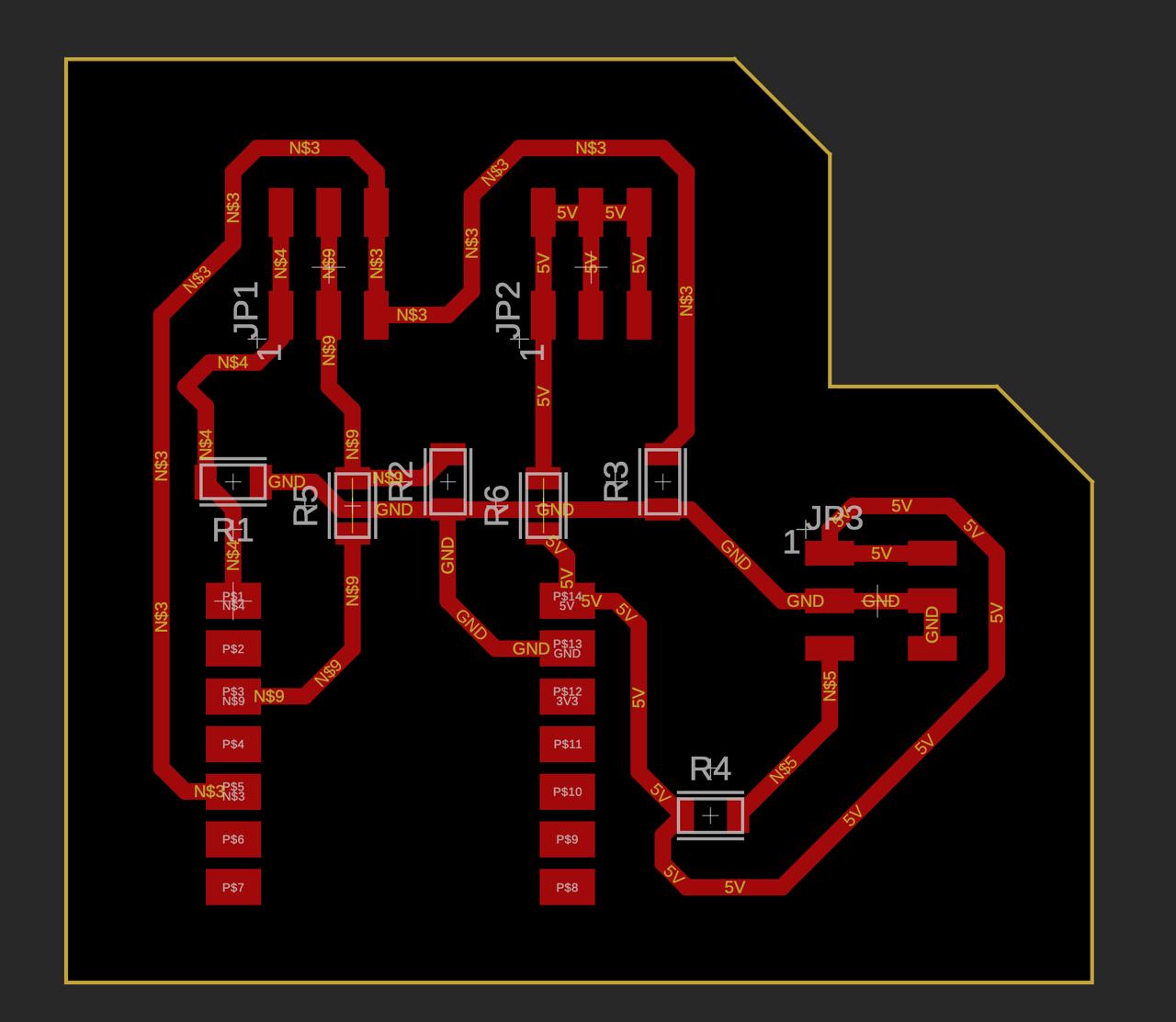 Glove PCB – Fusion 360