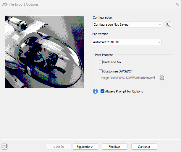 DXF import