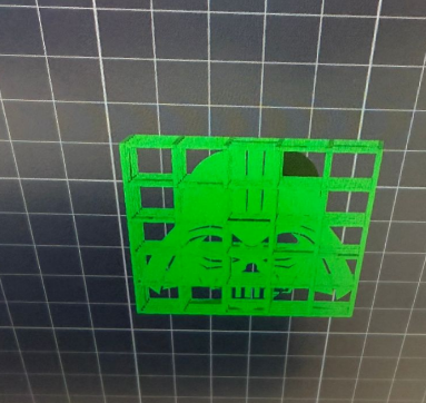 Initial support structure layout