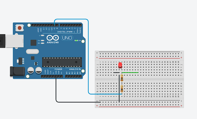 Arduino LED basic setup