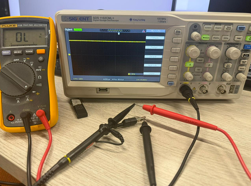 Diode test setup