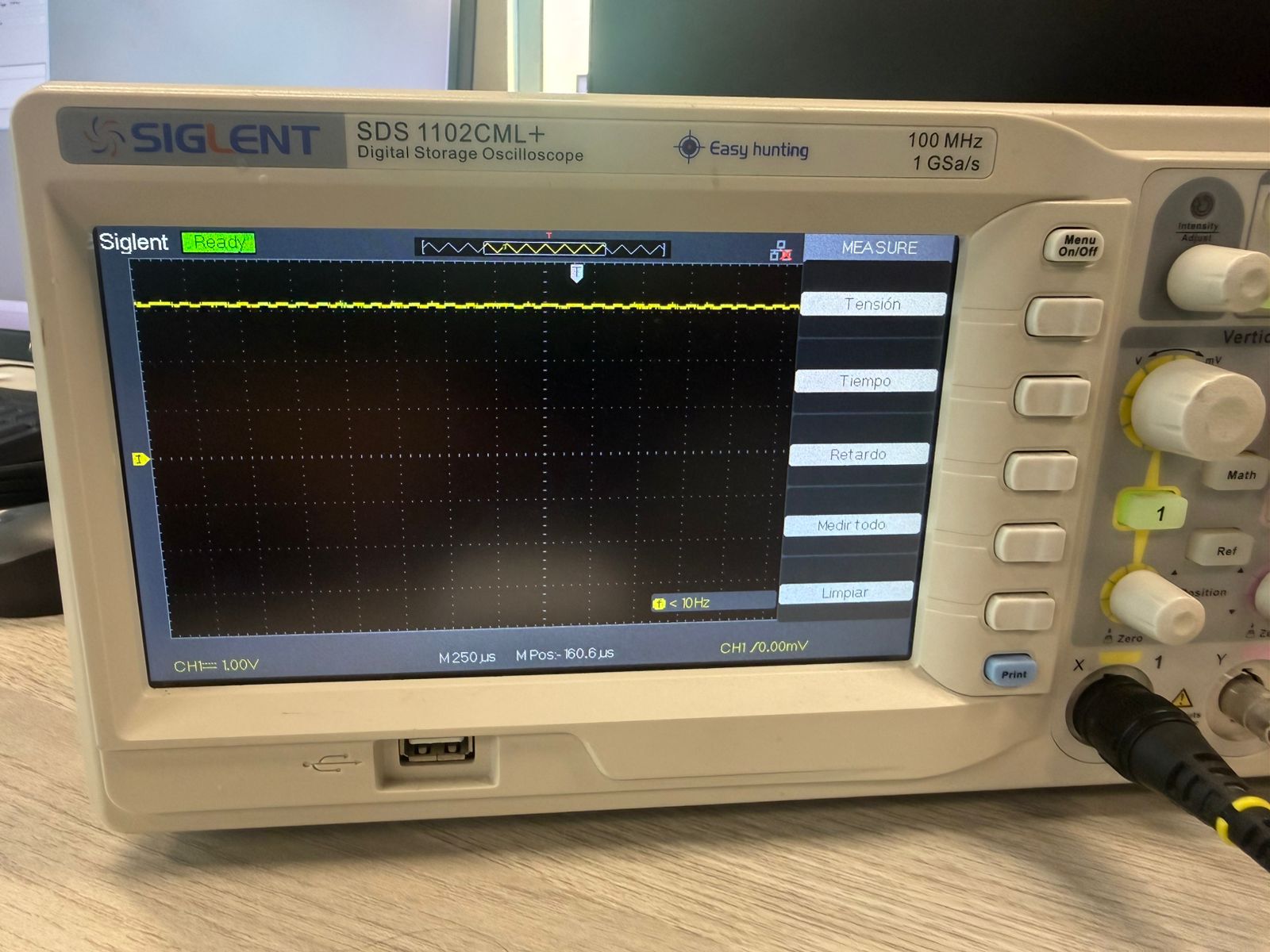 Oscilloscope photo