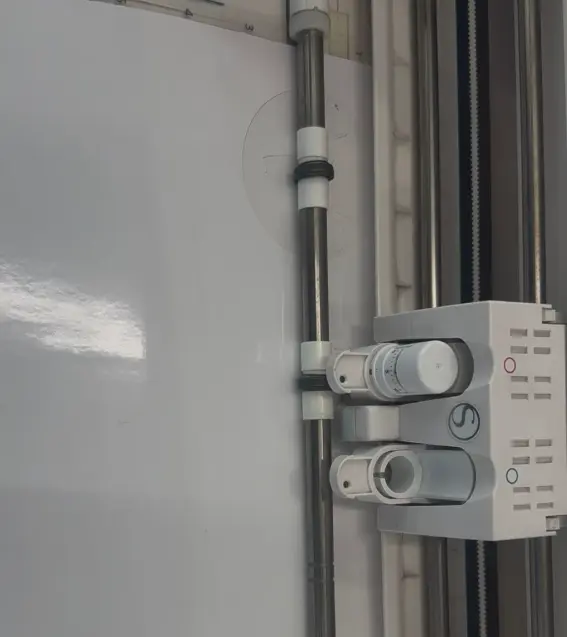 Vinyl cutter running